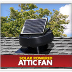 Solar Powered Attic Fan