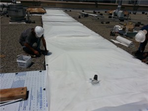 7. Comercial Re-roof in Progress  City of Hope