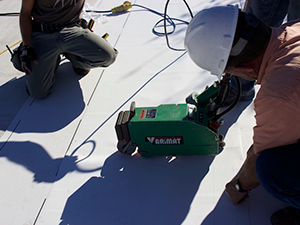 Single-Ply Roof Repair1