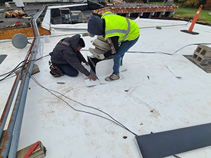 Single-Ply Roof Repair